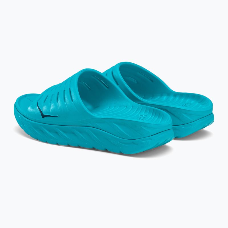 HOKA Ora Recovery infradito blu scuba/bellwether blu 3