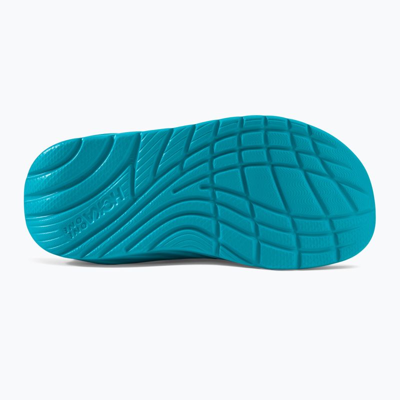 HOKA Ora Recovery infradito blu scuba/bellwether blu 4