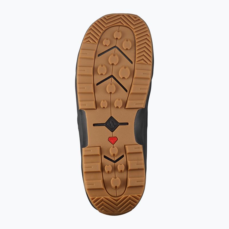 Scarponi da snowboard da uomo Salomon Malamute nero 13