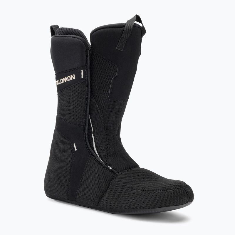 Scarponi da snowboard da uomo Salomon Malamute nero 5
