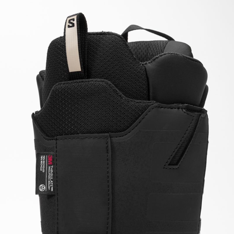 Scarponi da snowboard da uomo Salomon Malamute nero 10