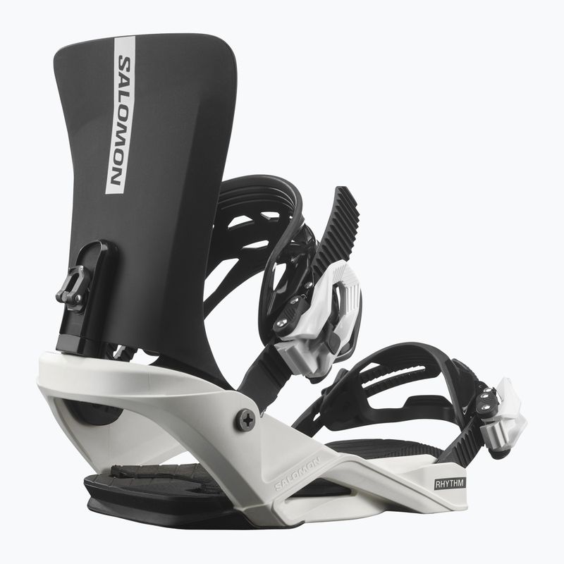Attacchi snowboard junior Salomon Rhythm Jr black/white 2