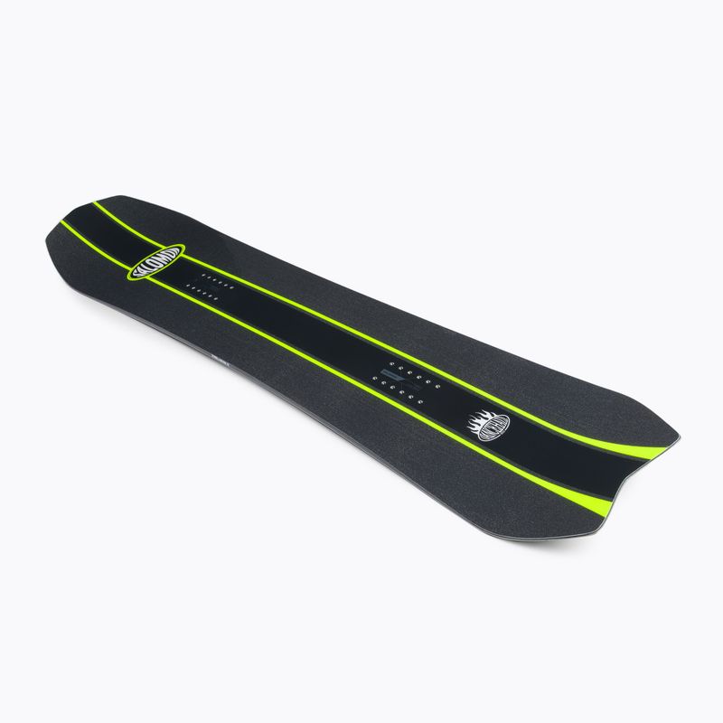 Snowboard Salomon Dancehaul nero/giallo 2