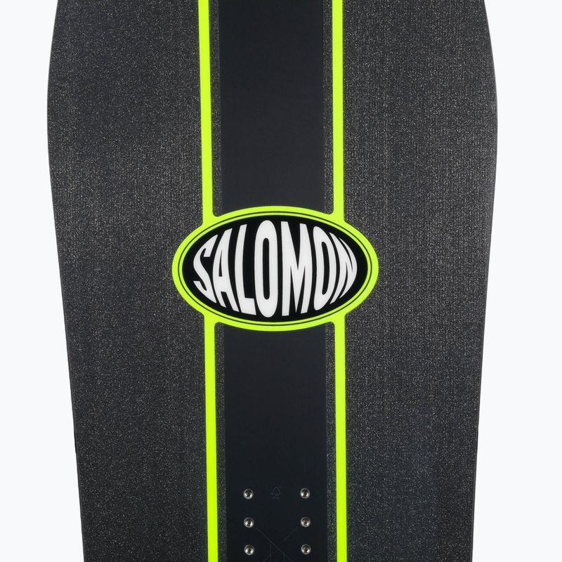 Snowboard Salomon Dancehaul nero/giallo 5