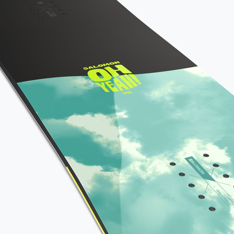 Snowboard donna Salomon Oh Yeah nero/verde 9