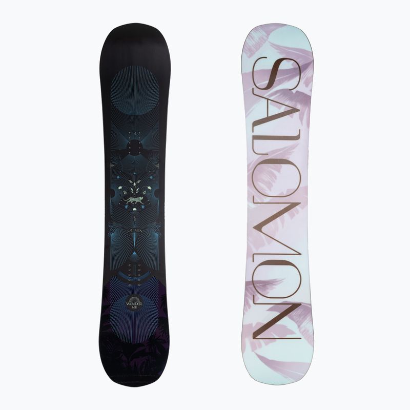Snowboard donna Salomon Wonder nero