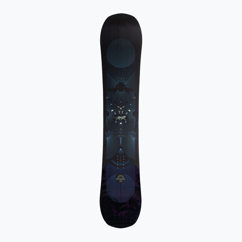 Snowboard donna Salomon Wonder nero 3