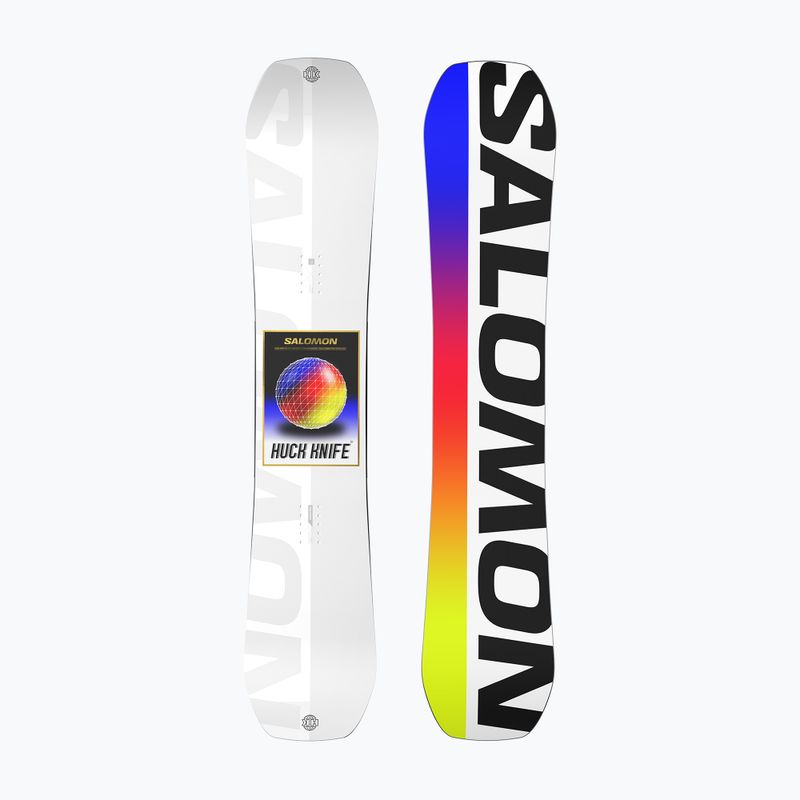 Snowboard uomo Salomon Huck Knife bianco 7