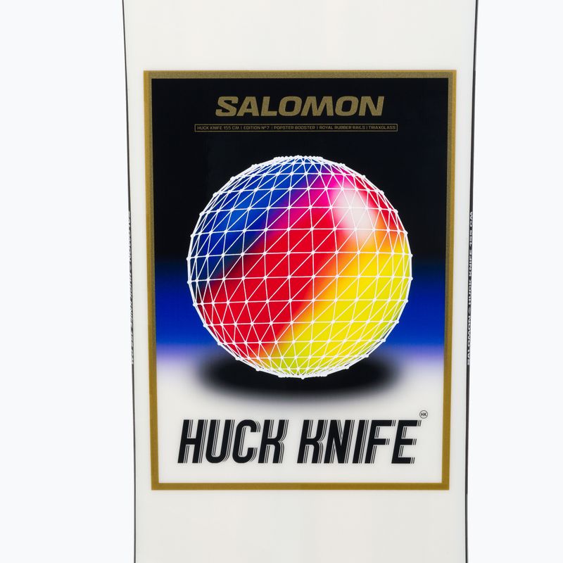 Snowboard uomo Salomon Huck Knife bianco 6