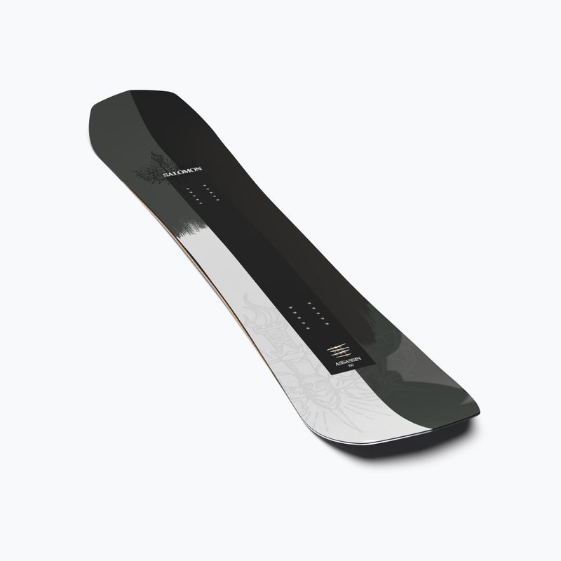 Snowboard da uomo Salomon Assassin PRO nero/marrone 8