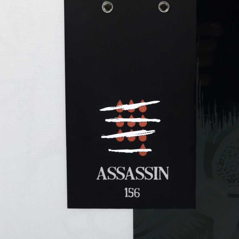 Snowboard da uomo Salomon Assassin PRO nero/marrone 5