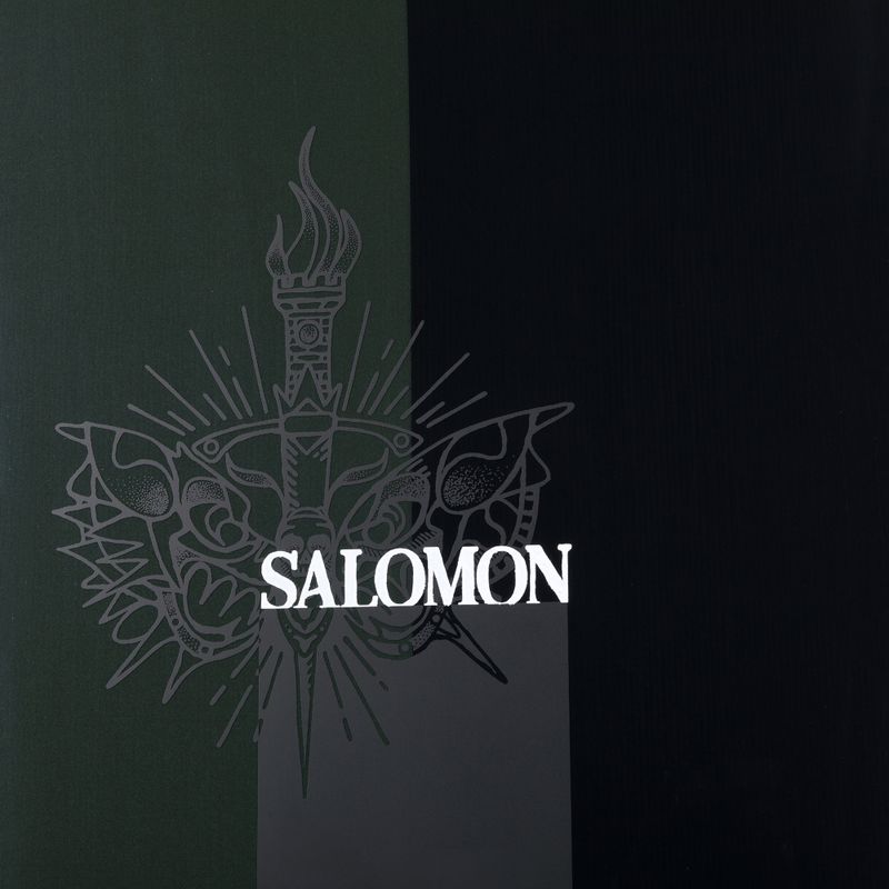 Snowboard da uomo Salomon Assassin PRO nero/marrone 6