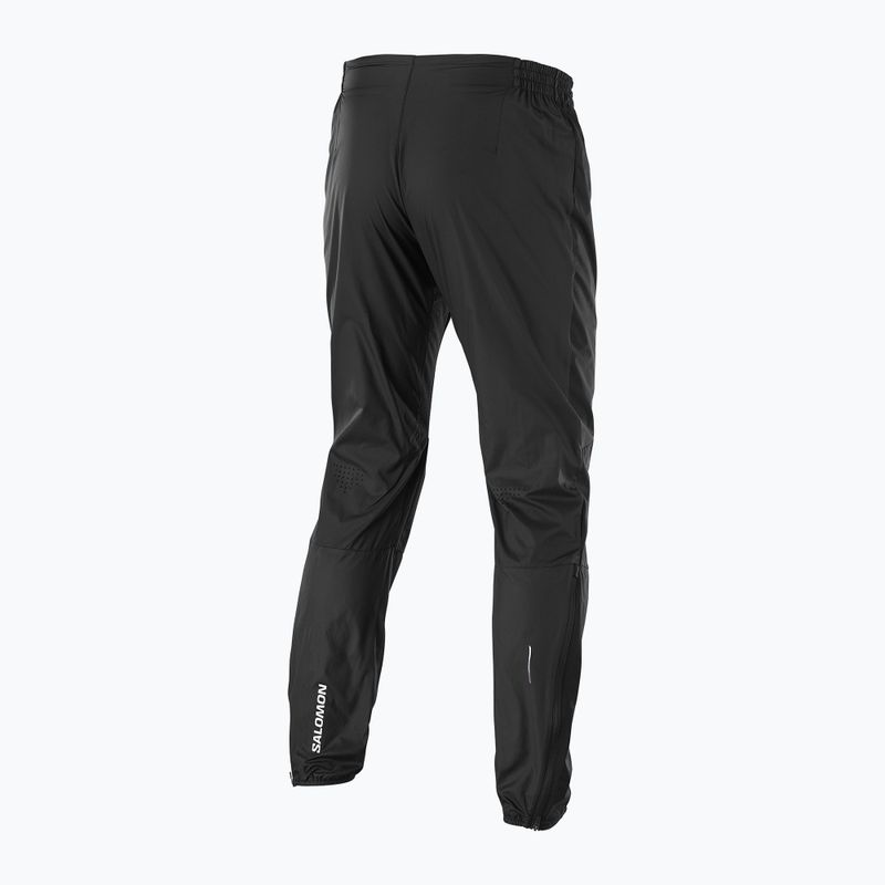 Pantaloni da corsa Salomon Bonatti Trail nero profondo da uomo 7