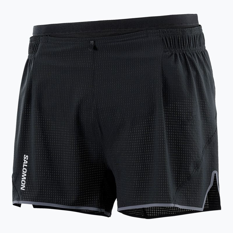 Pantaloncini da corsa Salomon Sense Aero 3" nero profondo da uomo 7