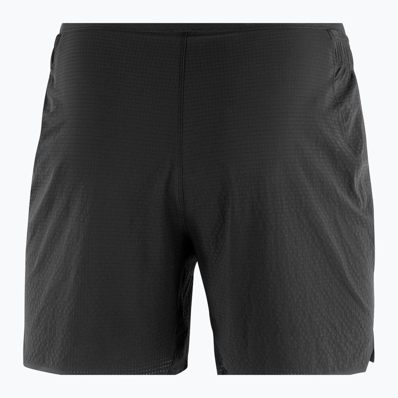 Pantaloncini da corsa uomo Salomon Sense Aero 5" nero 2