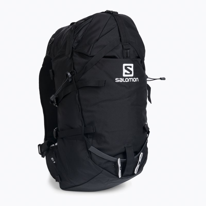 Zaino Salomon MTN 30 l nero/bianco per lo sci alpinismo 2