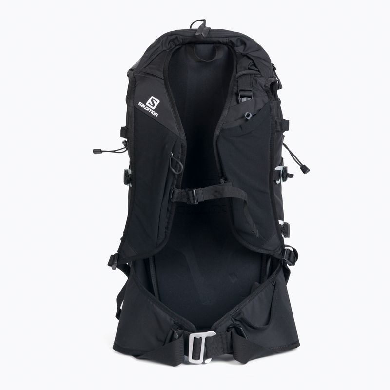 Zaino Salomon MTN 30 l nero/bianco per lo sci alpinismo 3