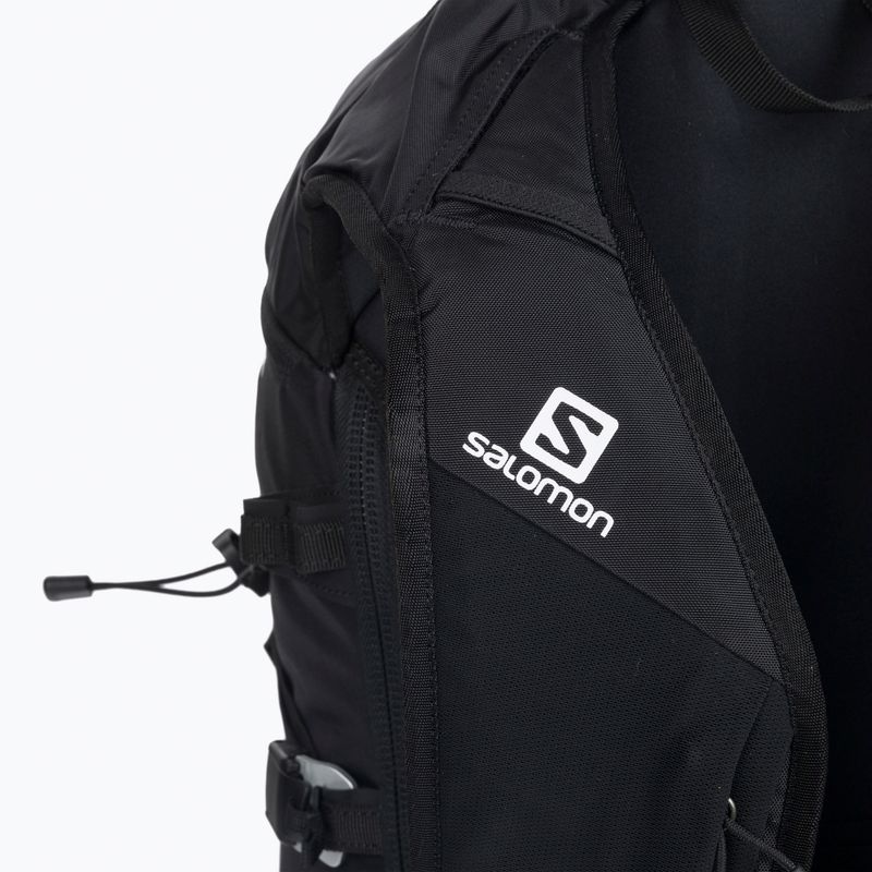 Zaino Salomon MTN 30 l nero/bianco per lo sci alpinismo 9