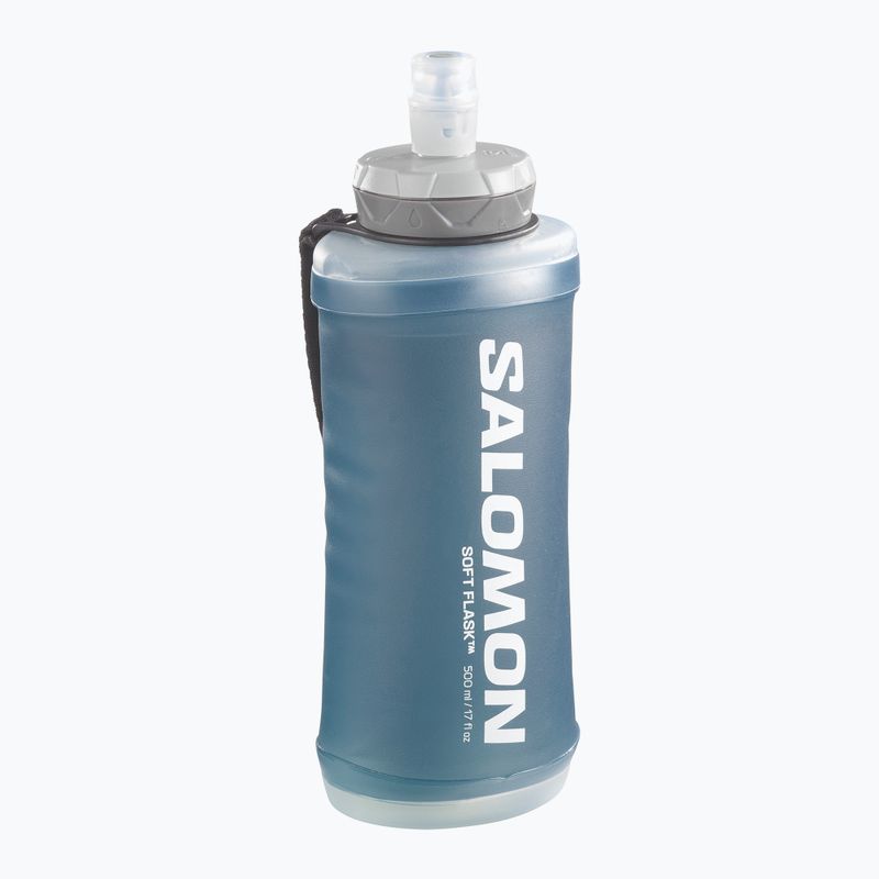 Salomon Active Borraccia portatile da running 500ml nero/grigio ardesia