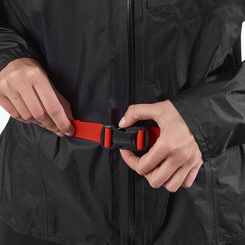 Cintura da corsa Salomon Active rosso fuoco/ebano 6