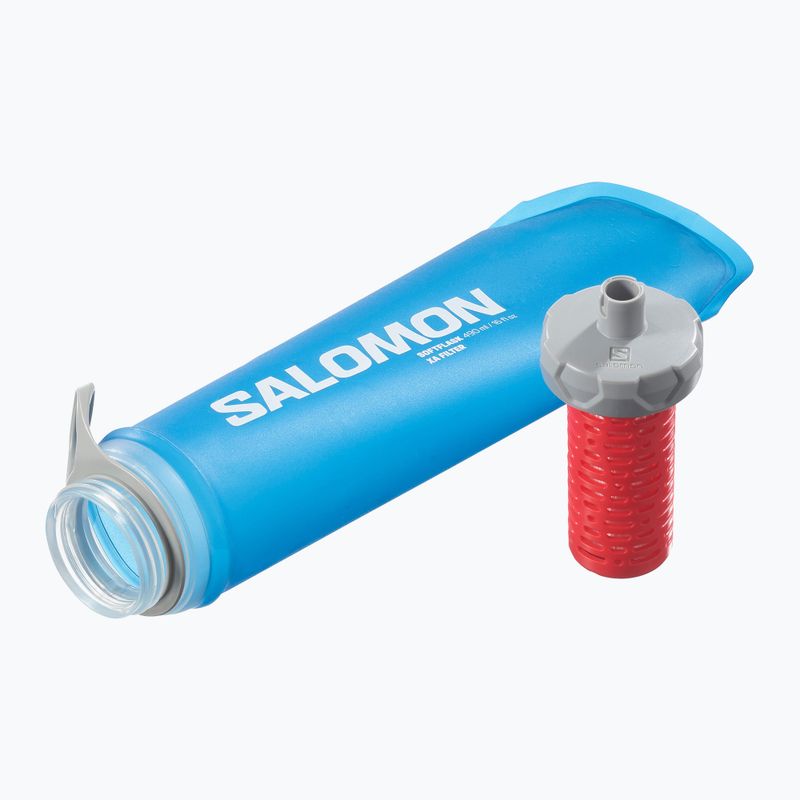 Salomon SoftFlask XA Filter 490ml/16oz blu chiaro 2