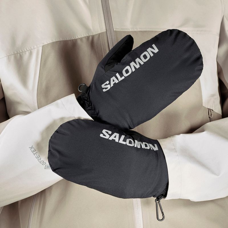 Guanti Salomon Cross Warm Mitten deep black 4