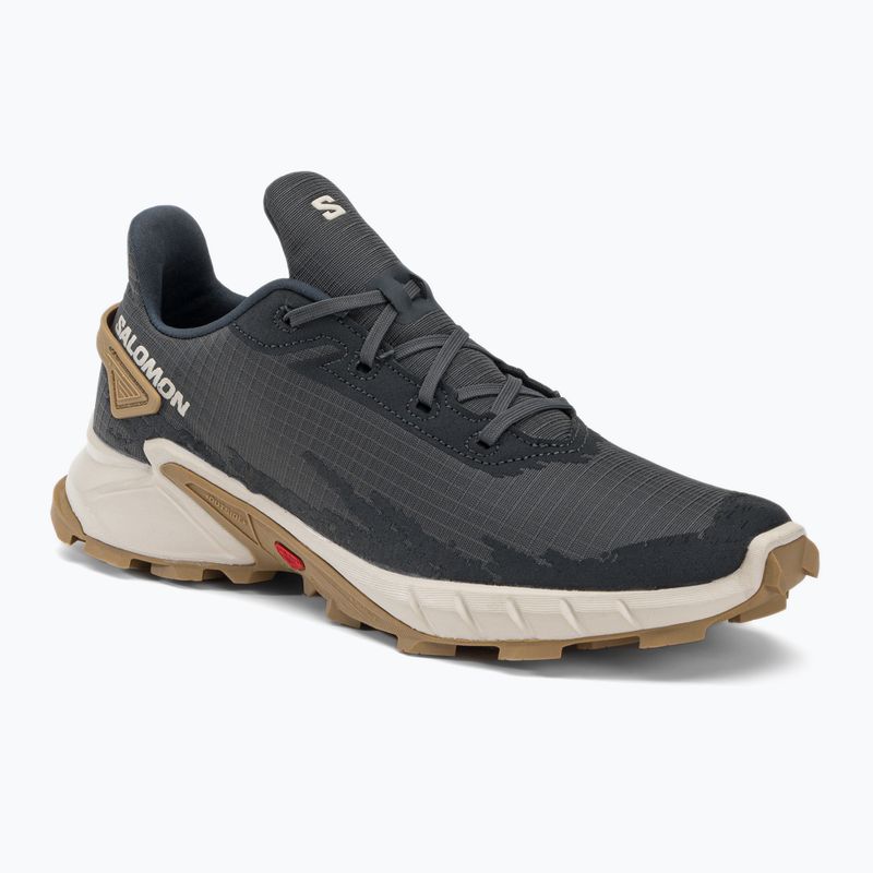 Scarpe da corsa da uomo Salomon Alphacross 4 ebony/rainy day/phantm