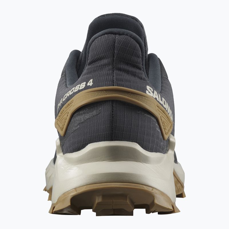 Scarpe da corsa da uomo Salomon Alphacross 4 ebony/rainy day/phantm 14