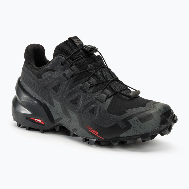 Scarpe da corsa da donna Salomon Speedcross 6 GTX nero/nero/phan