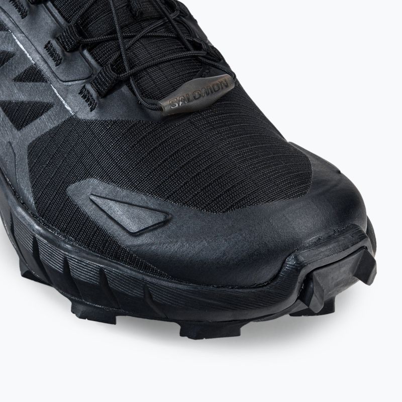 Scarpe da corsa da uomo Salomon Supercross 4 nero 8