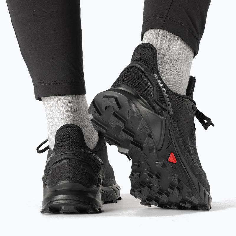 Scarpe da corsa da donna Salomon Alphacross 4 nero 17