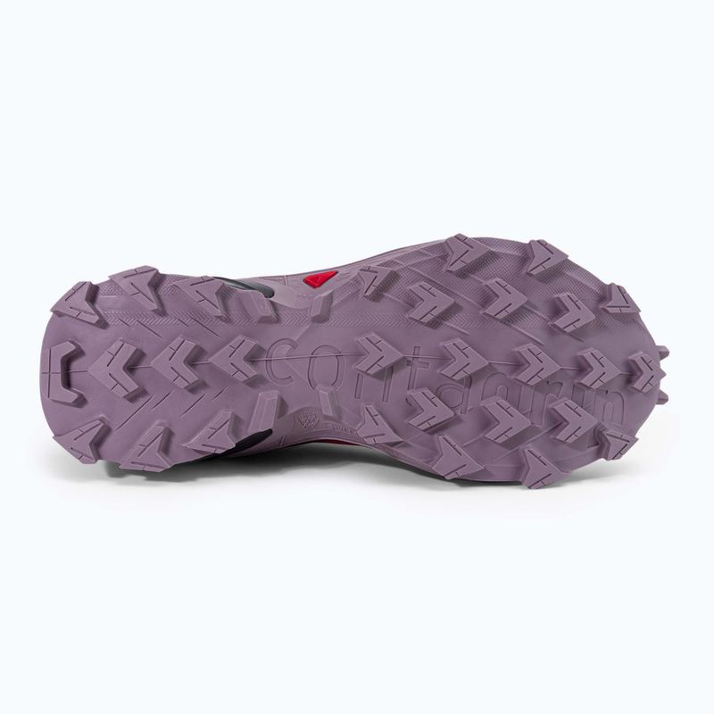 Scarpe da corsa da donna Salomon Supercross 4 very berry/nero/quail 5