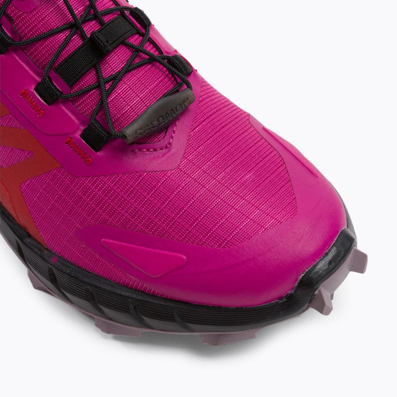 Scarpe da corsa da donna Salomon Supercross 4 very berry/nero/quail 7