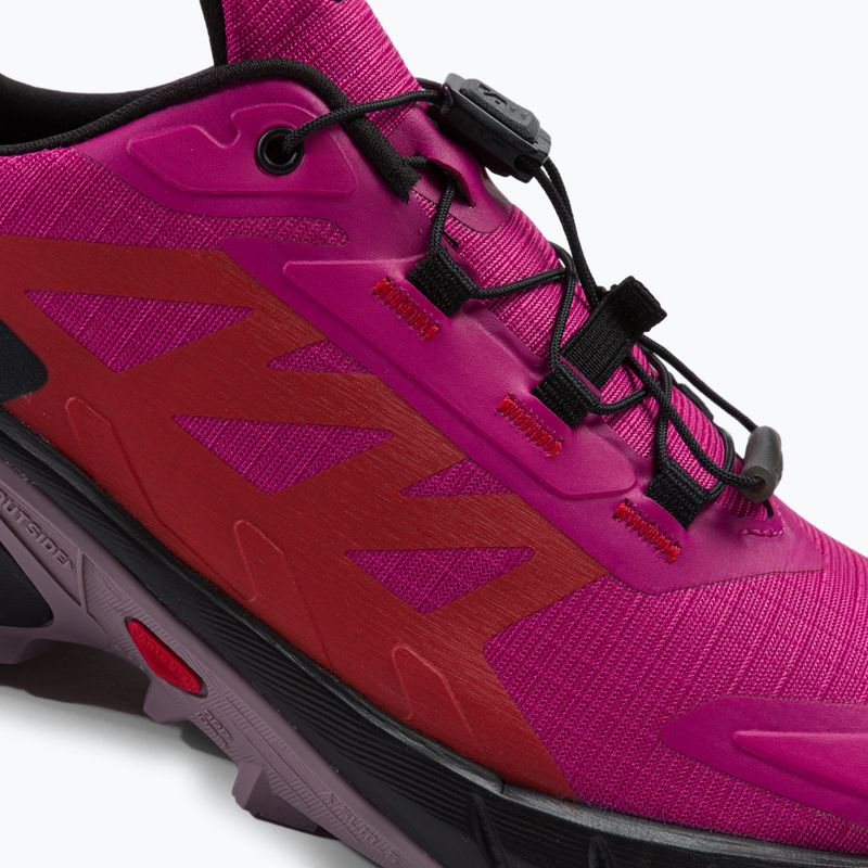 Scarpe da corsa da donna Salomon Supercross 4 very berry/nero/quail 8