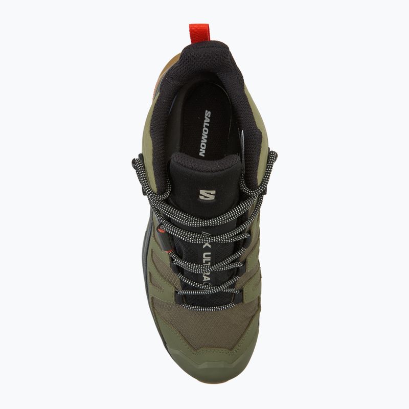 Scarponi da trekking da uomo Salomon X Ultra 4 MID GTX verde lichene profondo/torba/kelp 5