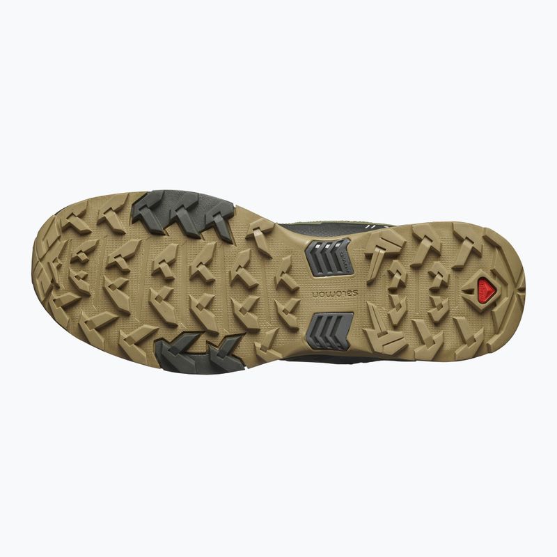 Scarponi da trekking da uomo Salomon X Ultra 4 MID GTX verde lichene profondo/torba/kelp 12