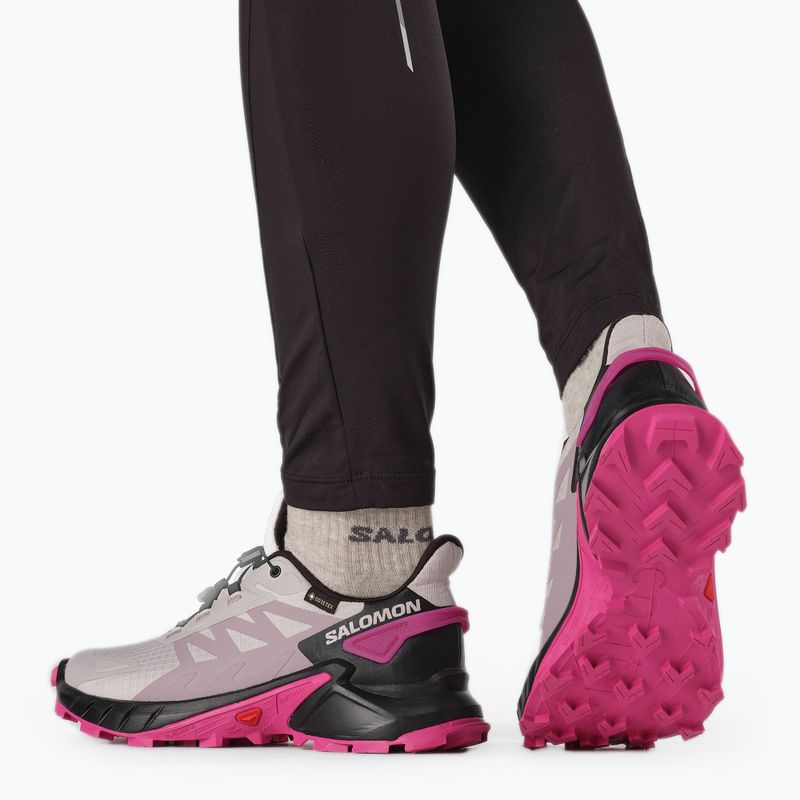 Scarpe da corsa da donna Salomon Supercross 4 GTX cenere di rose/b 11