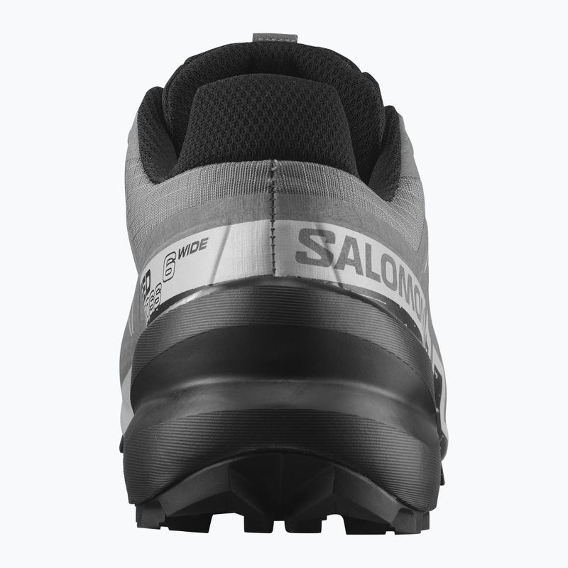 Scarpe da corsa da uomo Salomon Speedcross 6 Wide quiet shade/nero/blu perla 11