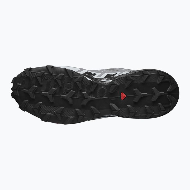 Scarpe da corsa da uomo Salomon Speedcross 6 Wide quiet shade/nero/blu perla 12