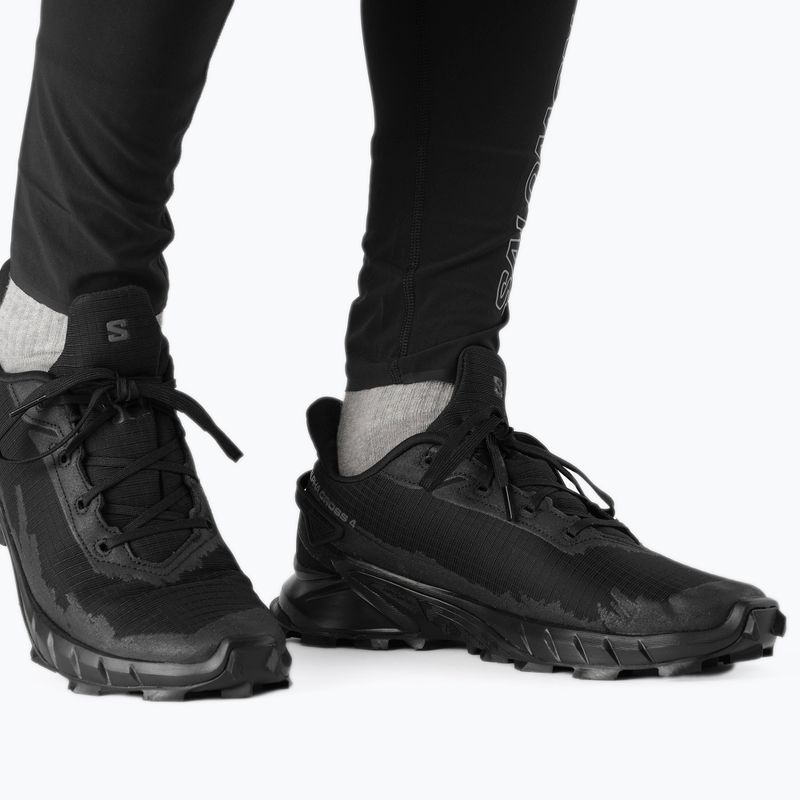 Scarpe da corsa da uomo Salomon Alphacross 4 nero 16