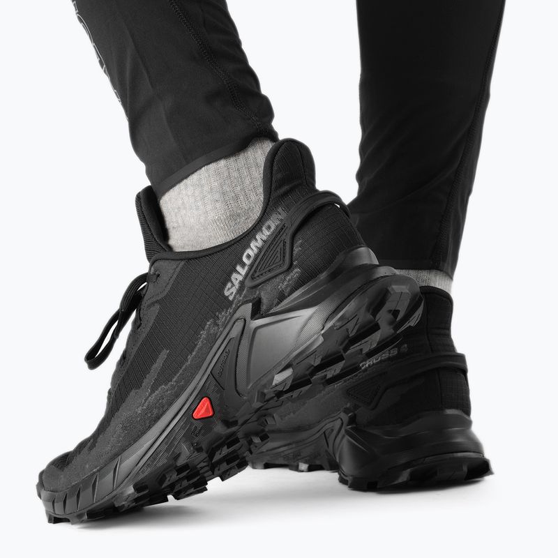 Scarpe da corsa da uomo Salomon Alphacross 4 nero 17