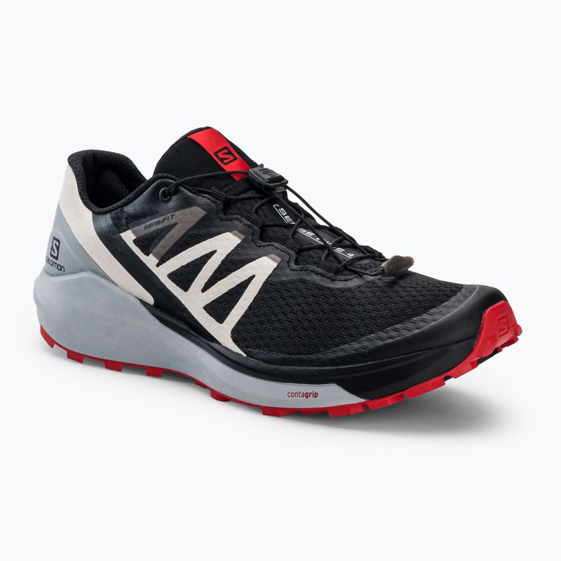 Scarpe da corsa da uomo Salomon Sense Ride 4 nero/blu perlato/pord