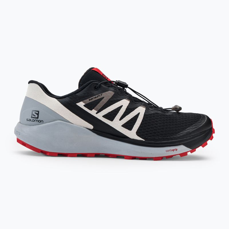 Scarpe da corsa da uomo Salomon Sense Ride 4 nero/blu perlato/pord 2