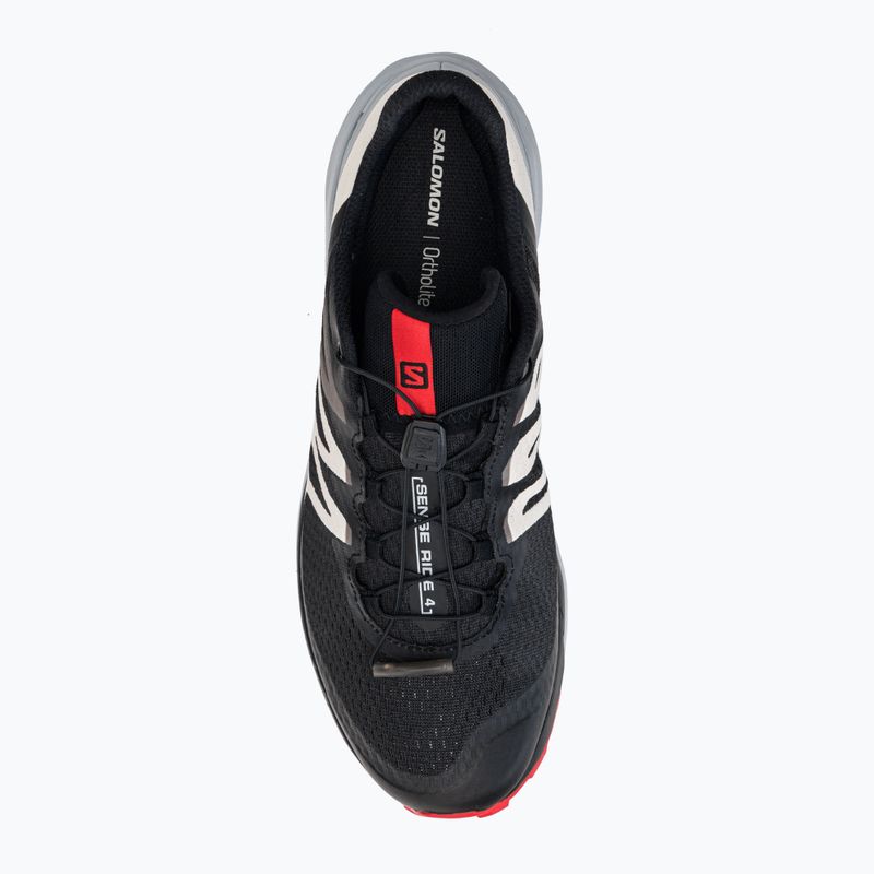 Scarpe da corsa da uomo Salomon Sense Ride 4 nero/blu perlato/pord 8