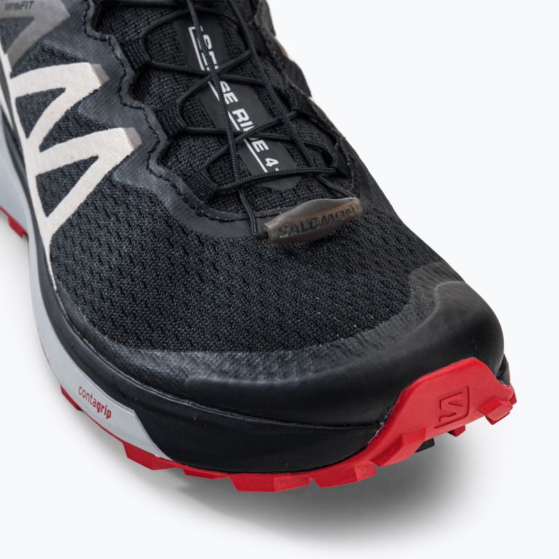 Scarpe da corsa da uomo Salomon Sense Ride 4 nero/blu perlato/pord 9