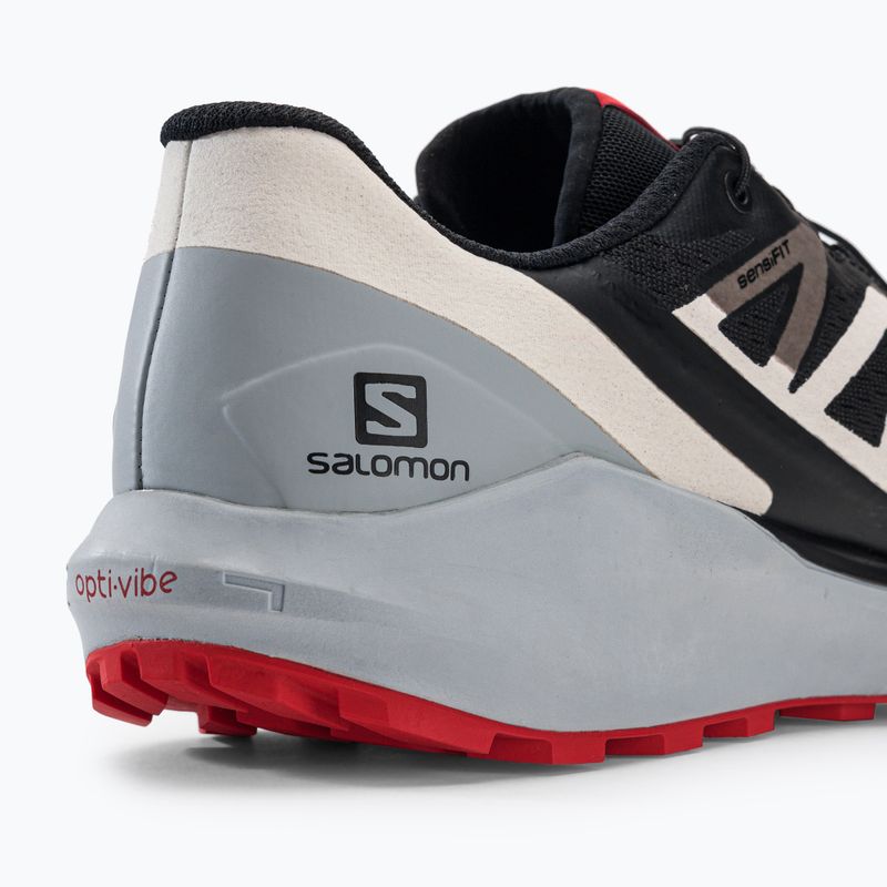 Scarpe da corsa da uomo Salomon Sense Ride 4 nero/blu perlato/pord 11