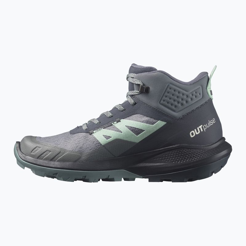 Salomon Outpulse Mid GTX scarpe da trekking da donna ebano/qush/ebano 13