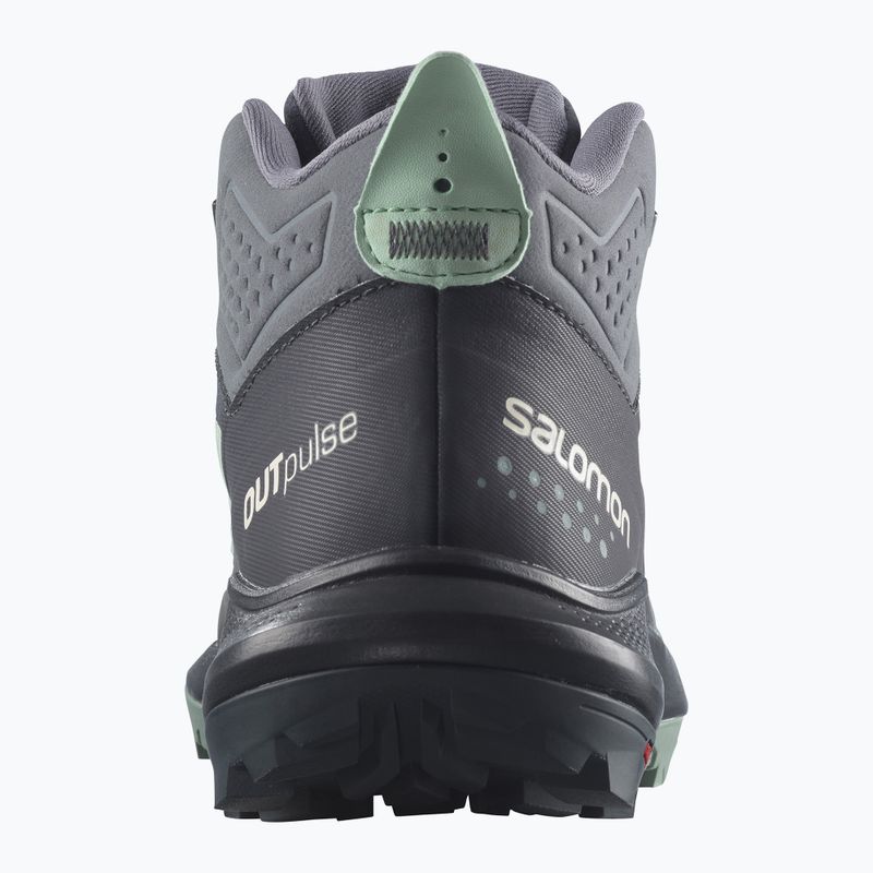 Salomon Outpulse Mid GTX scarpe da trekking da donna ebano/qush/ebano 14