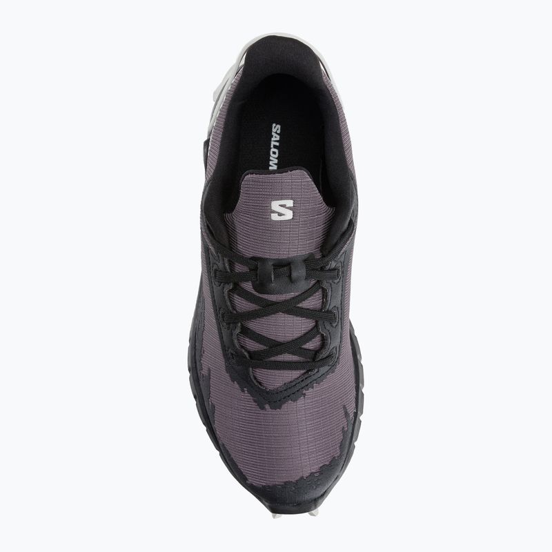 Salomon Alphacross 4 scarpe da corsa donna moonscape/nero/lunar 6