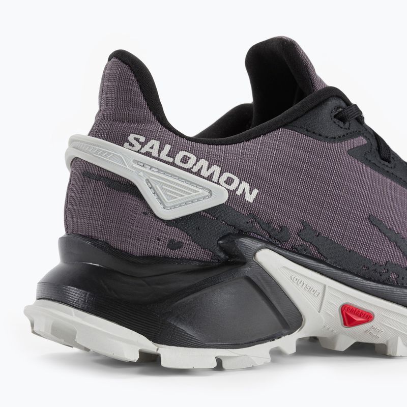 Salomon Alphacross 4 scarpe da corsa donna moonscape/nero/lunar 8